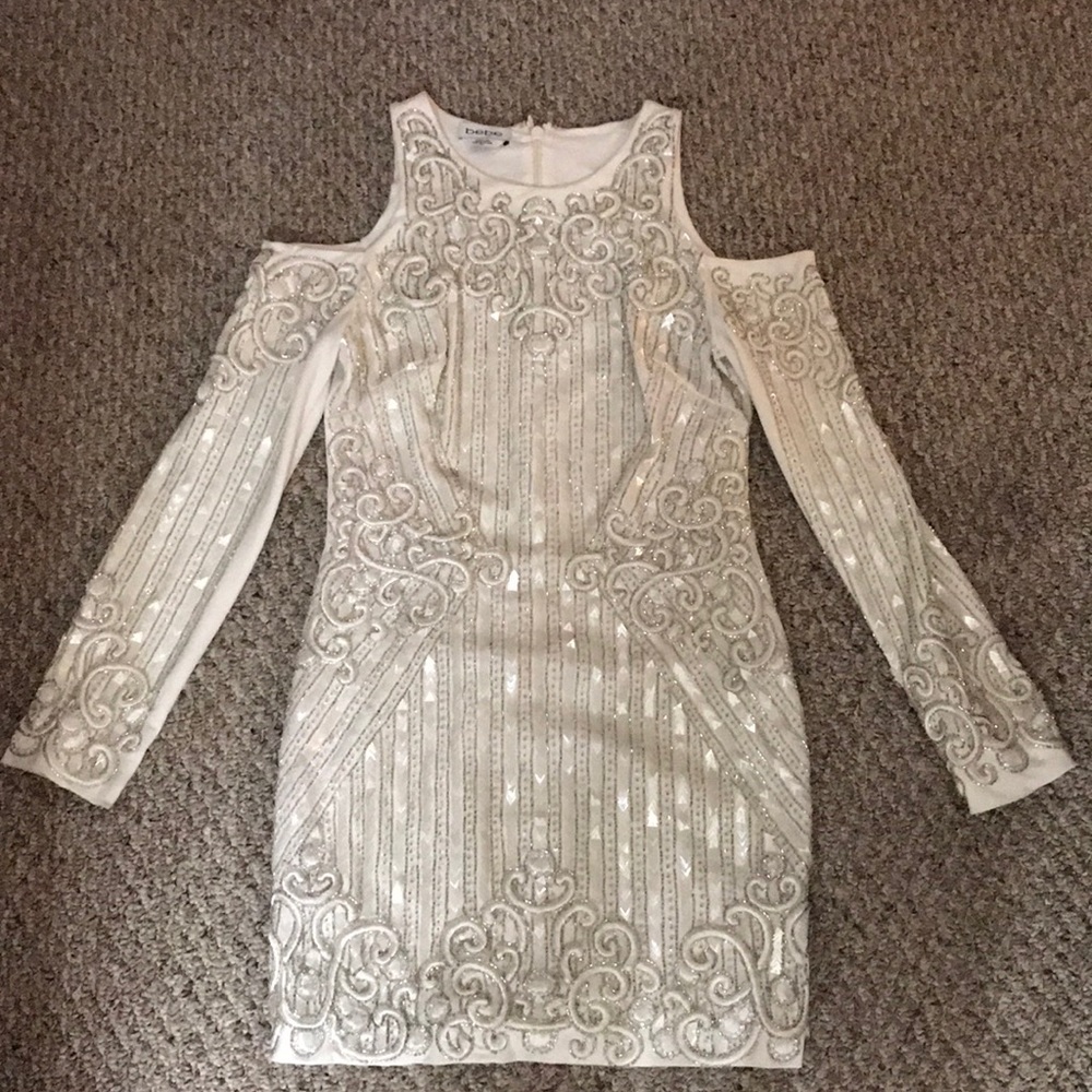 FLASH SALE!!! Exquisite Bebe beaded dress